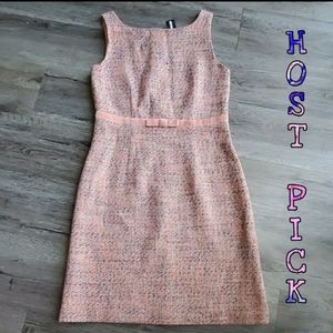 GAP Tweed Dress with Bow Belt